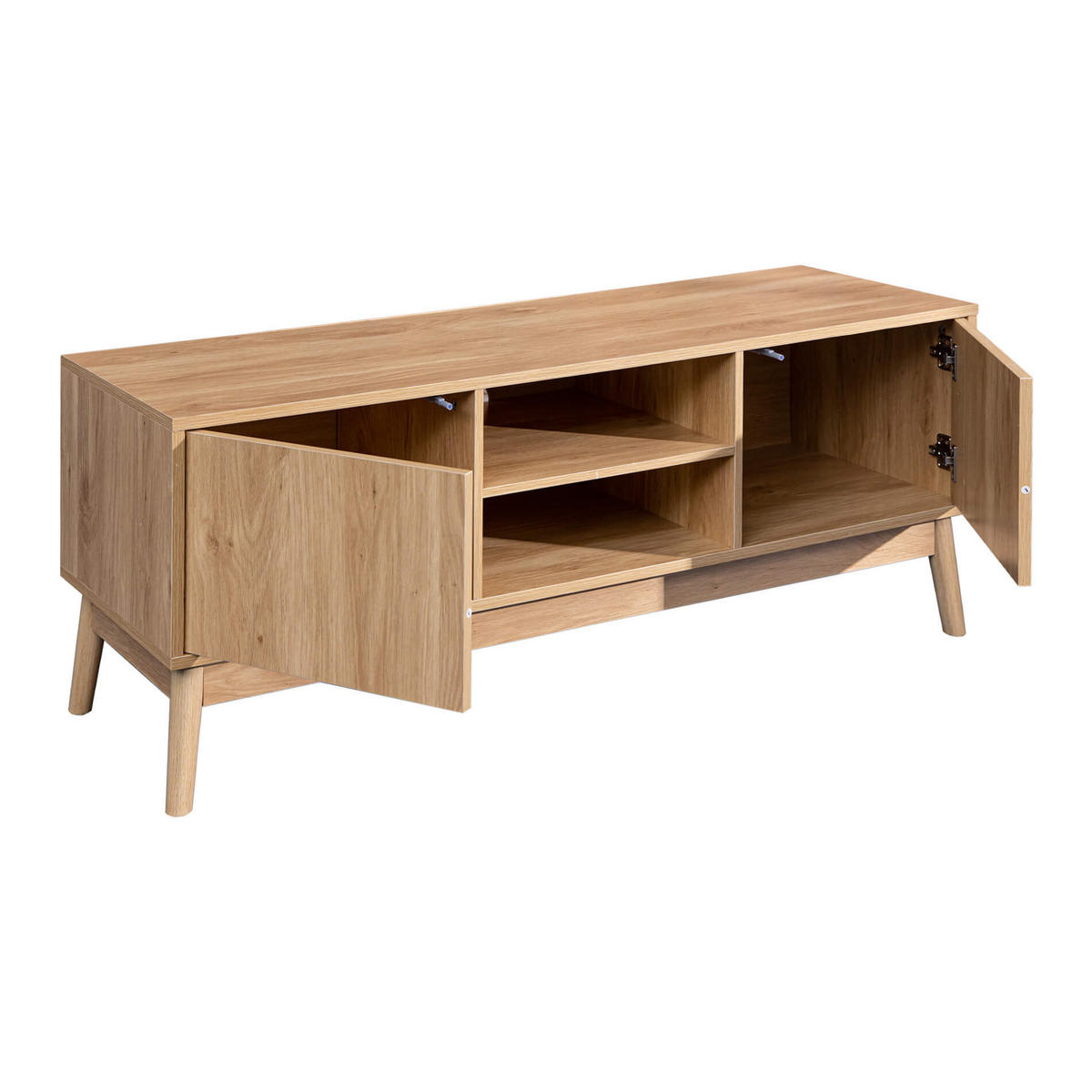 TV-SCHRANK Braun 40/120/48 cm - Braun, Holzwerkstoff (40/48/120cm) - Mobili Rebecca