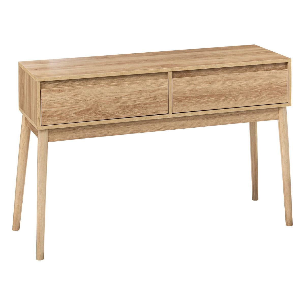 KONSOLE Abana 114/37/76 cm - Beige, Holzwerkstoff (37/76/114cm)