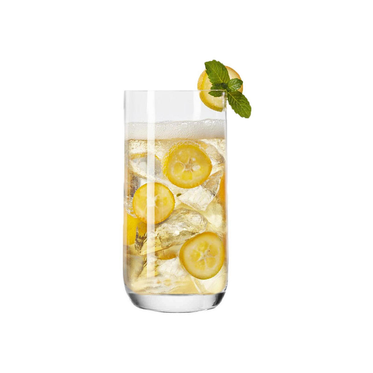 TRINKGLAS Daily transparent 330 ml 12er Set - Transparent, Glas (0.33L) - Leonardo Living