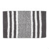 BADEMATTE Chenille beige-weiß 50/80 cm, 100% Baumwolle - Anthrazit, Textil (50/80cm) - Homescapes