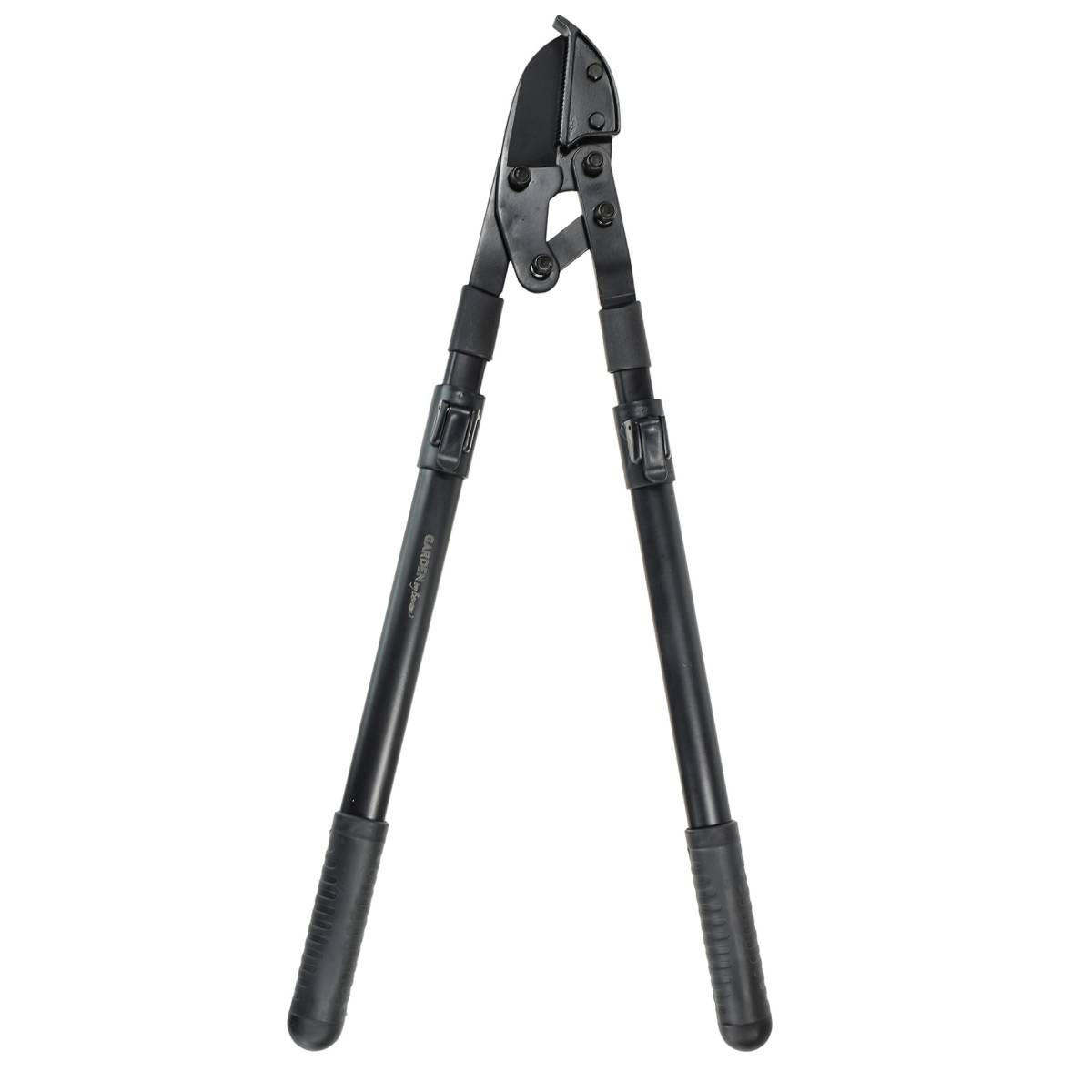 TELESKOP ASTSCHERE Deluxe 490-800mm stufenlos verstellbar - Schwarz, Metall (33/3/68cm) - by Benson