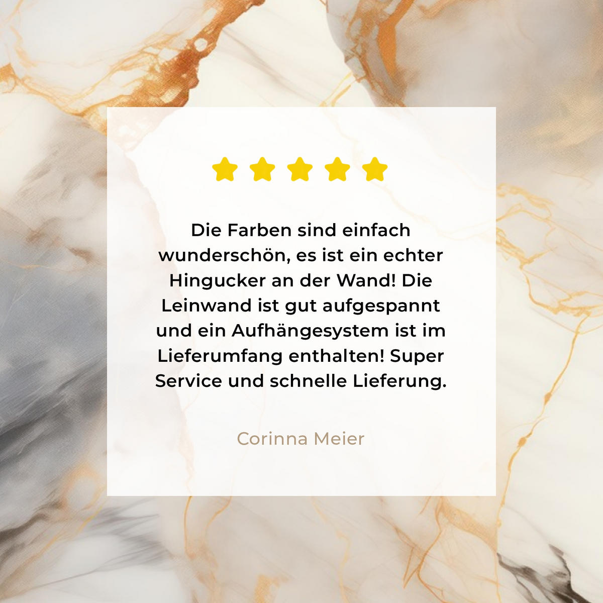 LEINWANDBILD Marmor - Grau - Gold 60x80 cm - Weiß, Textil (60/80cm) - MuchoWow