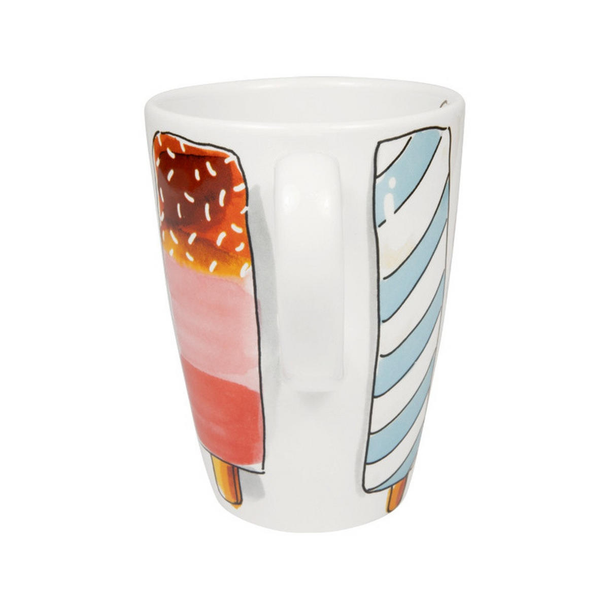XL-BECHER Eis in Bunt - 500 ml - Multicolor, Keramik (0.5L) - Blond Amsterdam