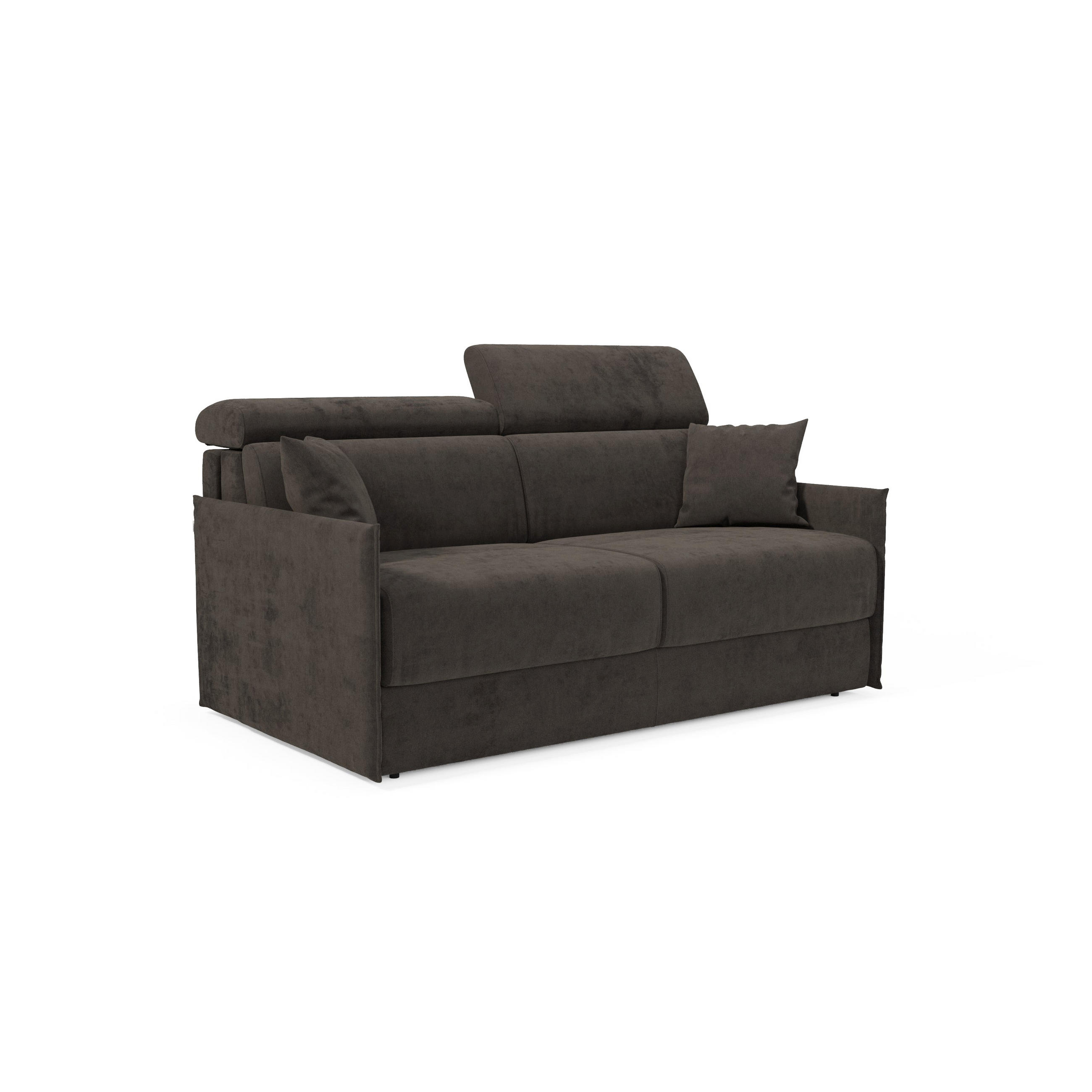 LINEARSOFA Miryam - Schwarz, Metall (149/83/98cm) - Divani.store