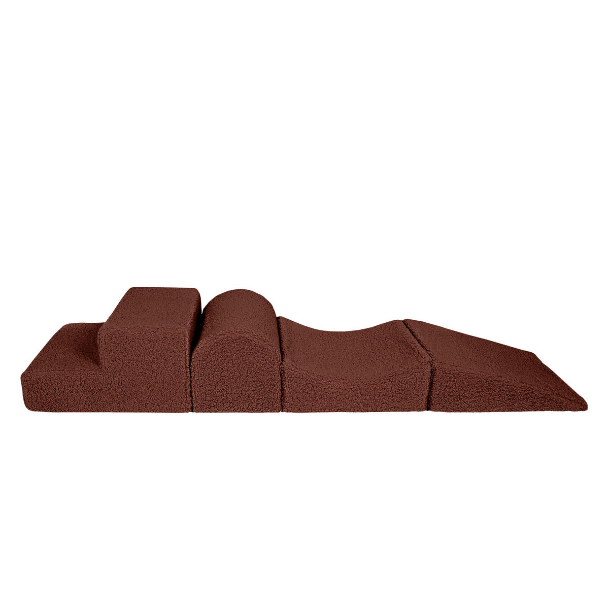 SCHAUMSTOFF-BAUSTEINE für Kinder, Bearly, Dunkelbrau - Dunkelbraun, Textil (45/30/195cm) - MeowBaby