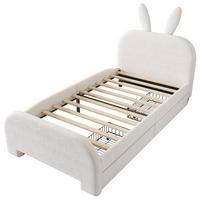 KINDERBETT 90/200 cm in Weiß mit Zwei Schubladen - Weiß, Holz/Textil (90/200cm) - KOMHTOM