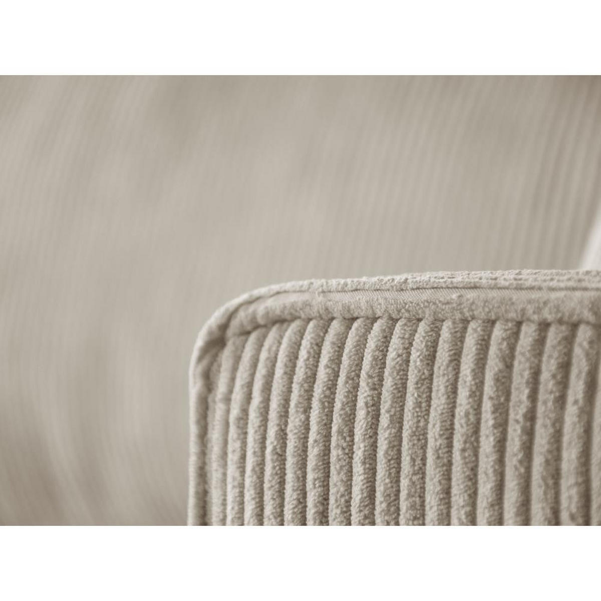 ECKSCHLAFSOFA mit Schlaffunktion Hektor beige - Beige/Schwarz, Kunststoff/Textil (277/152cm) - Beautysofa