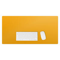 SCHREIBTISCHUNTERLAGE 90x45 cm Orange - Orange, Kunststoff (1.6/90/45cm) - Wallfluent