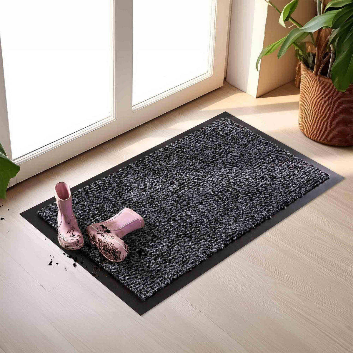 SAUBERLAUFMATTE SAPHIR - Grau, Textil (120/180cm) - Astra