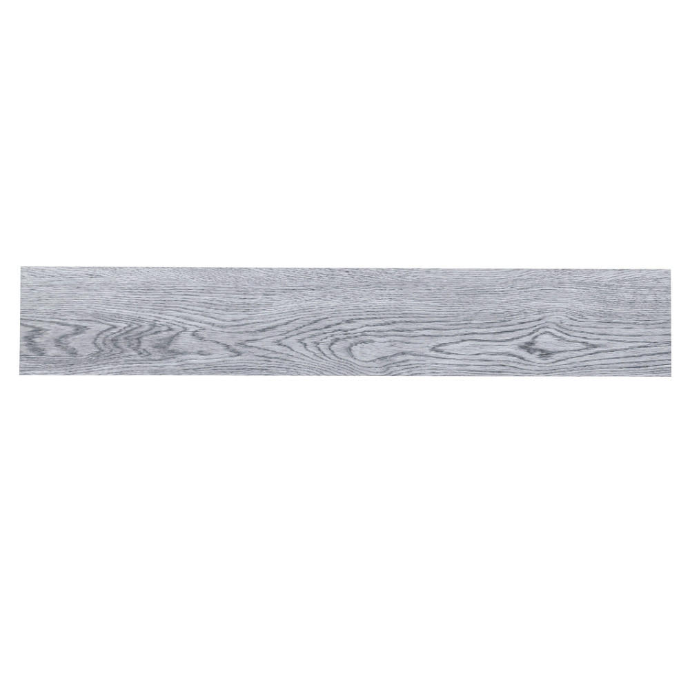 VINYLBODEN 5m²/36-TLG. selbstklebend PVC - Grau, Kunststoff (0.2/91.5/15.2cm) - Livingandhome