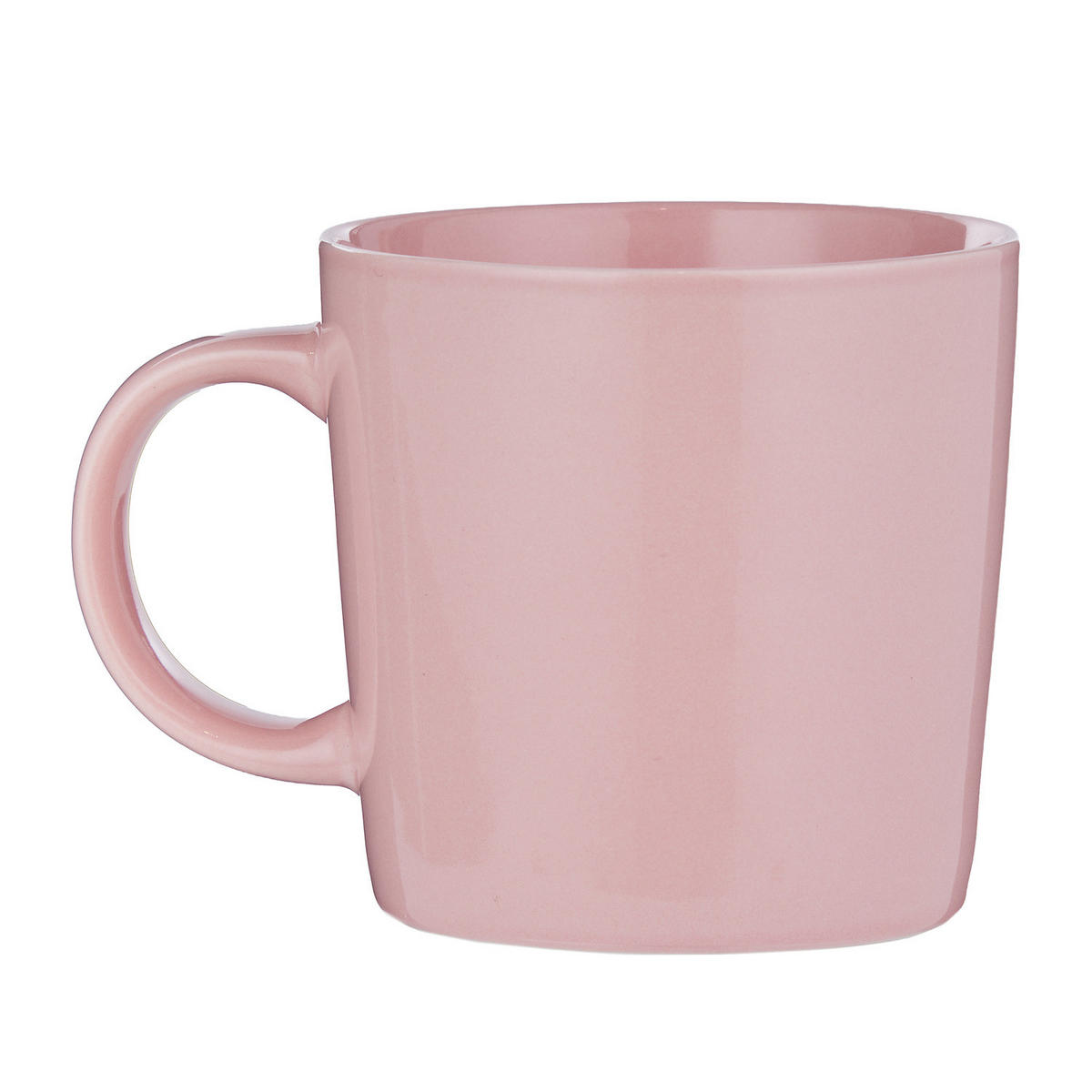 TASSE (6er-Set) Good Vibes French Kiss - Rosa, Keramik (0.4L) - Butlers
