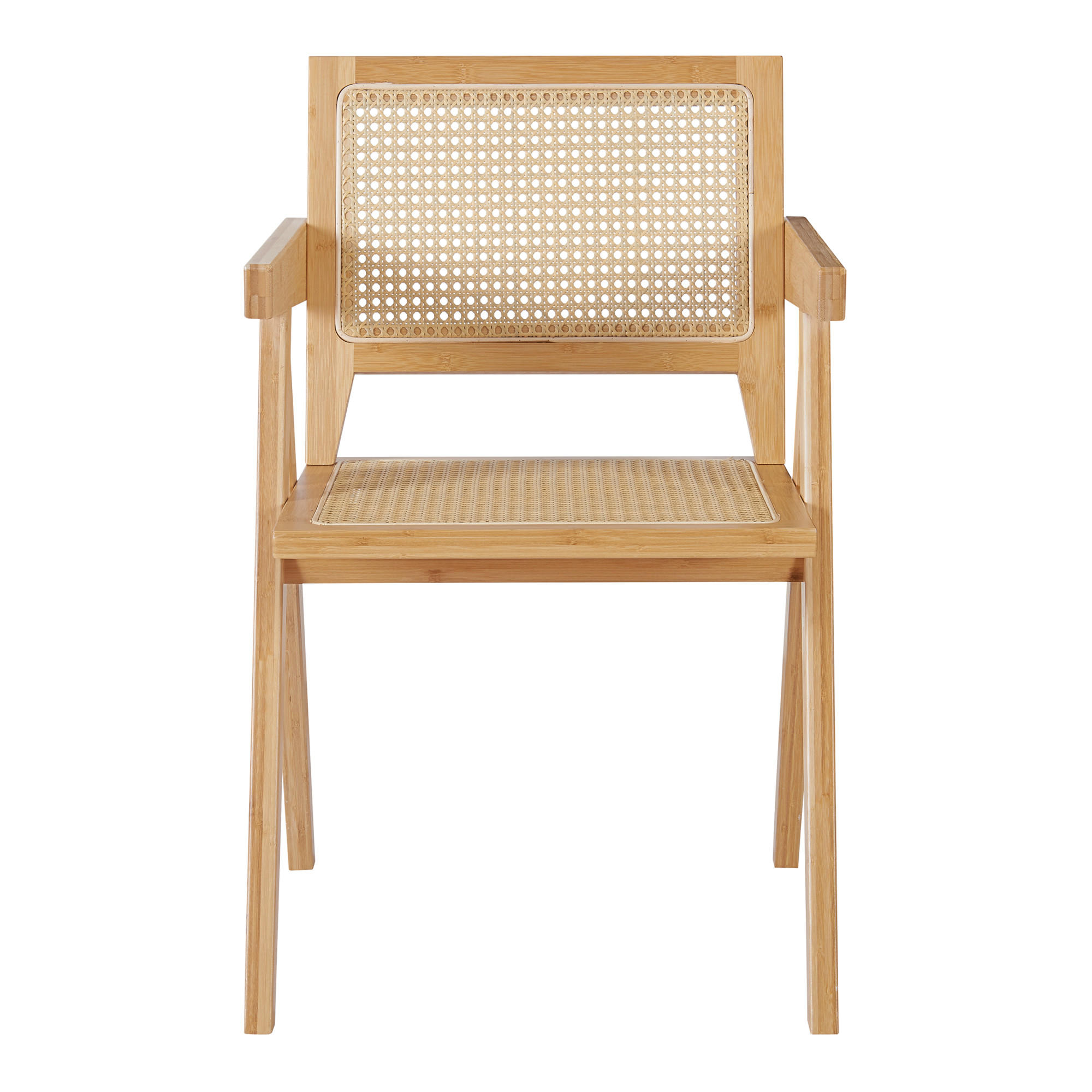 Thumbnail - [en.casa] Bambus, Natur, Naturmaterialien, Bambus, 50x79x50 cm, Esszimmer, Stühle, Esszimmerstühle, Vierfußstühle