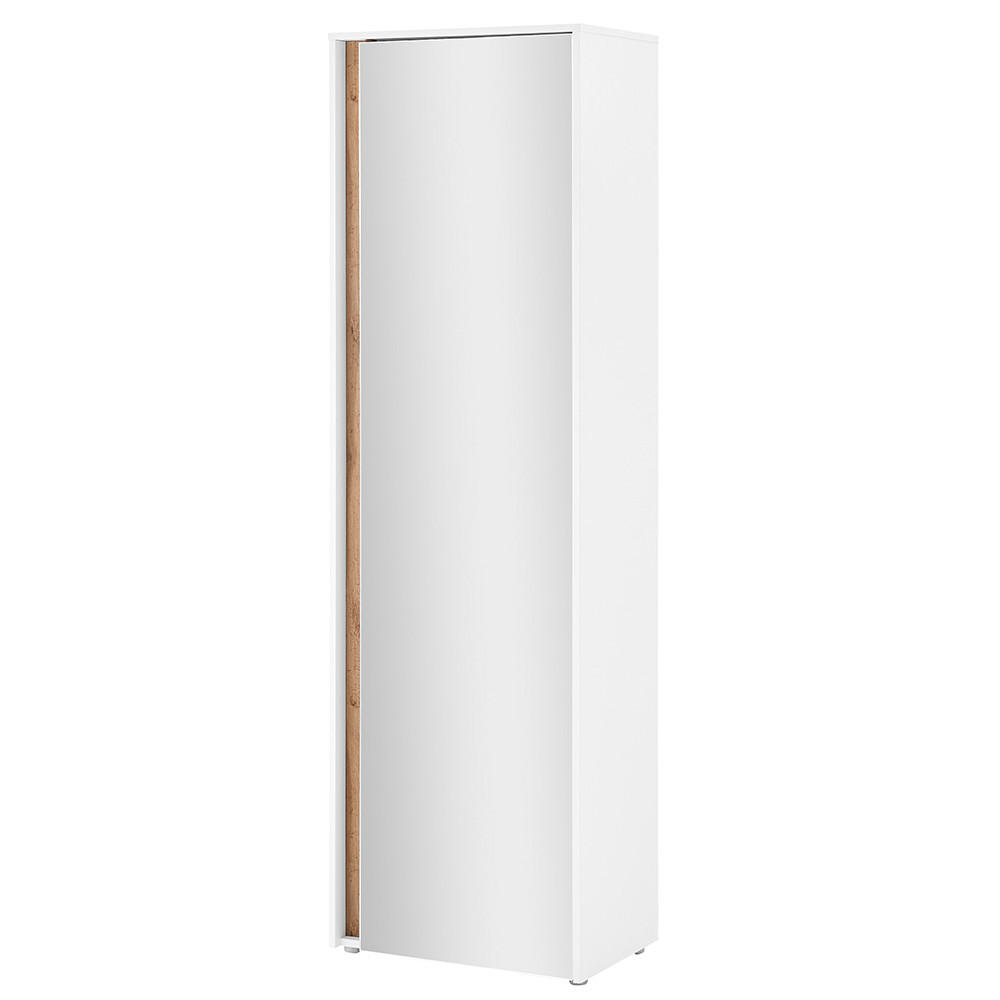 Lomado Garderobenschrank Weiß 60x200x40 cm