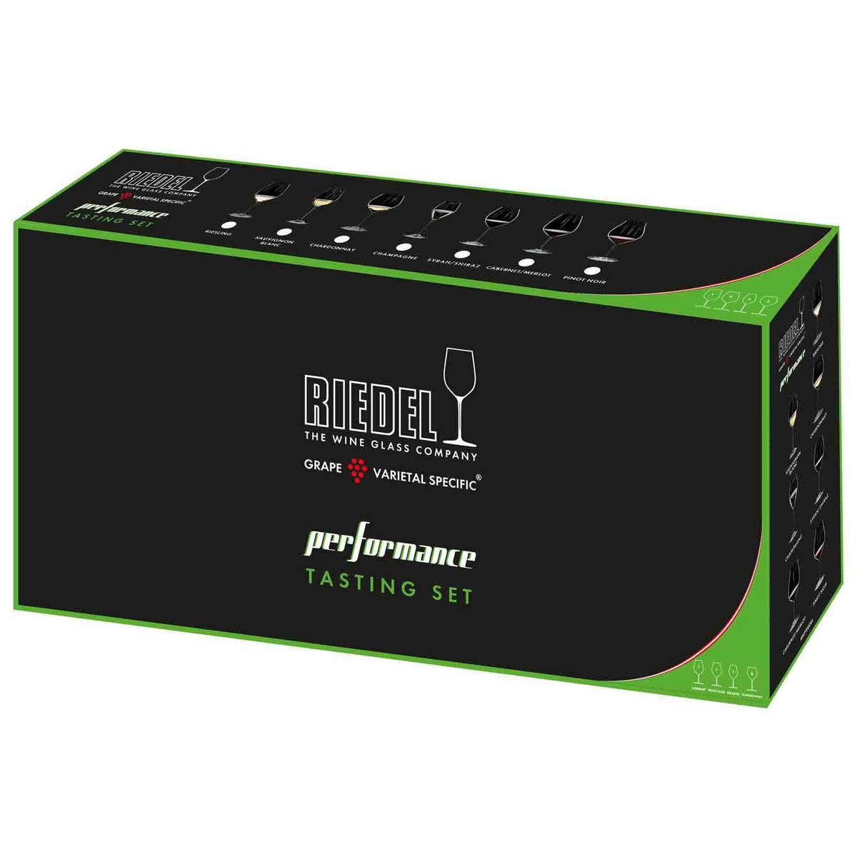 VERKOSTUNGSGLÄSER Performance transparent 4er Set - Transparent, Glas - Riedel