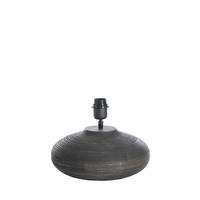 LAMPENFUSS Khomai Braun Ø30/23 cm - Braun, Holz (30/30/23cm) - Light & Living