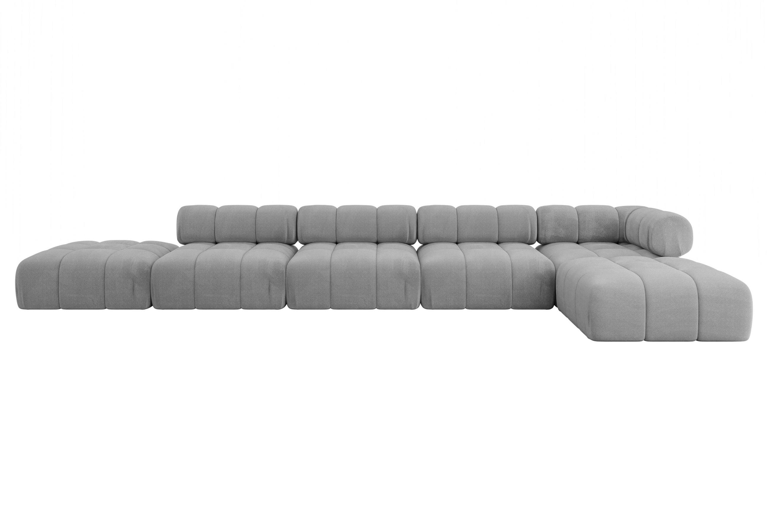 Altdecor Ecksofa Hellgrau 475x190 cm
