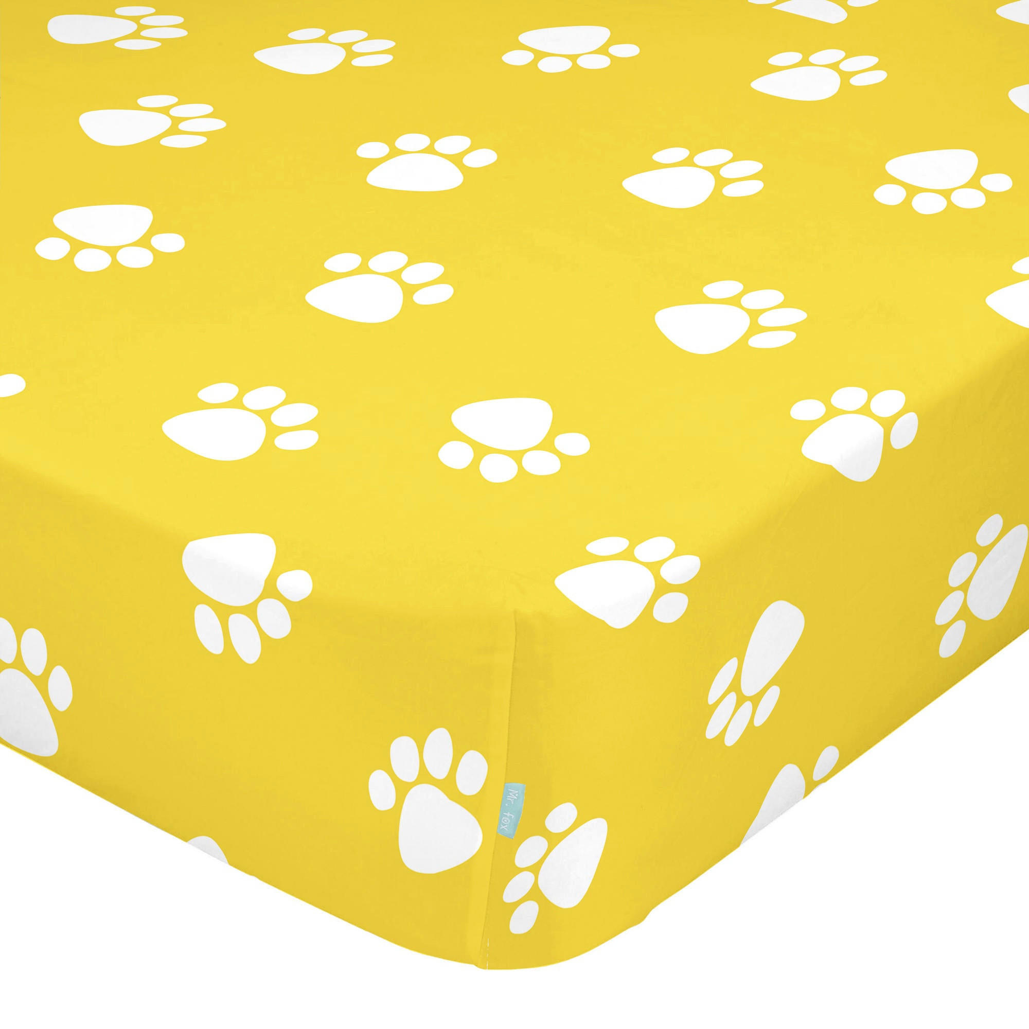 SPANNBETTTUCH dogs 90x200x32 cm mehrfarbig - Multicolor, Textil (90/200cm) - Happy Friday