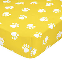 SPANNBETTTUCH dogs 90x200x32 cm mehrfarbig - Multicolor, Textil (90/200cm) - Happy Friday