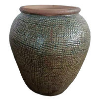 TOPF Lisie Beige 65/65/64cm - Beige, Keramik (64cm) - PTMD Collection