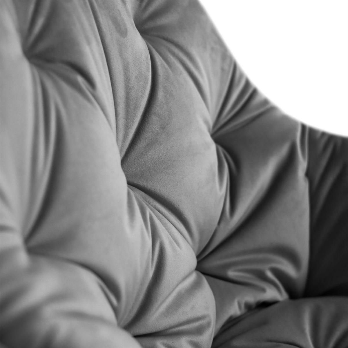 ARMLEHNENSTUHL TOKIO - Schwarz/Grau, Textil (60/96/46cm) - Lookway