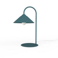 TISCHLEUCHTE Chapeau - Blau, Metall (25/35/50cm) - Lumicom