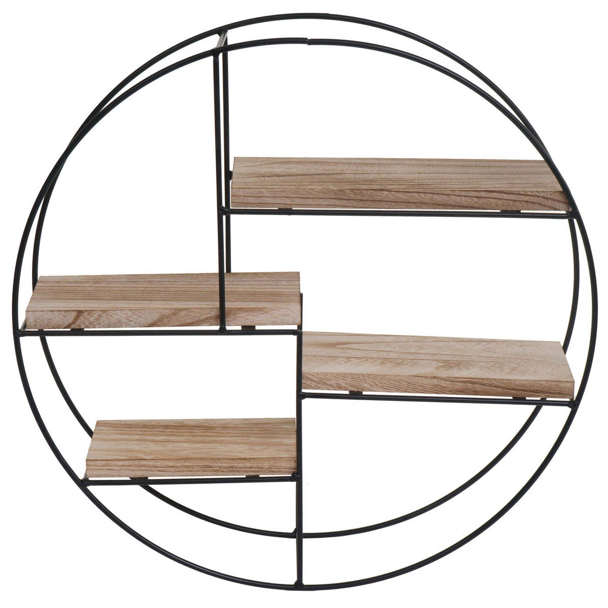WANDREGAL Beige - Beige, Holz (45/45/11cm) - MCW