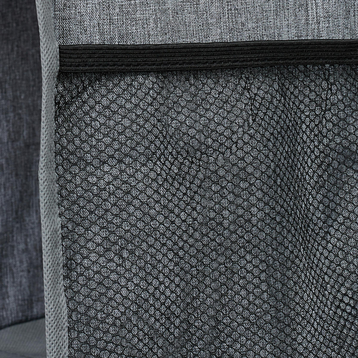 KLEIDERSCHRANK-HÄNGEREGAL - Grau, Wellpappe/Kunststoff (30cm) - Relaxdays