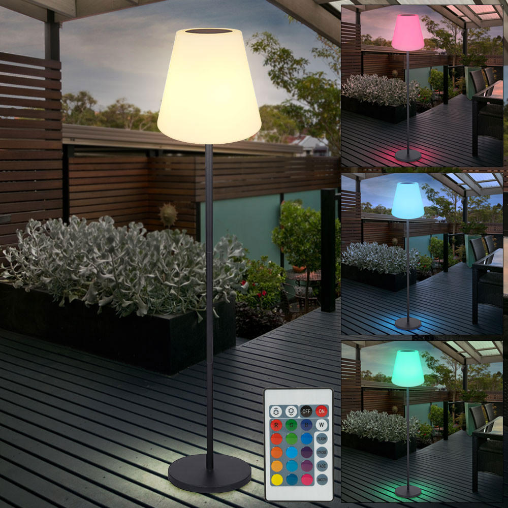 LED WEGELEUCHTE Metall Schwarz Weiß - Schwarz, Kunststoff (34/34/150cm) - Globo Lighting