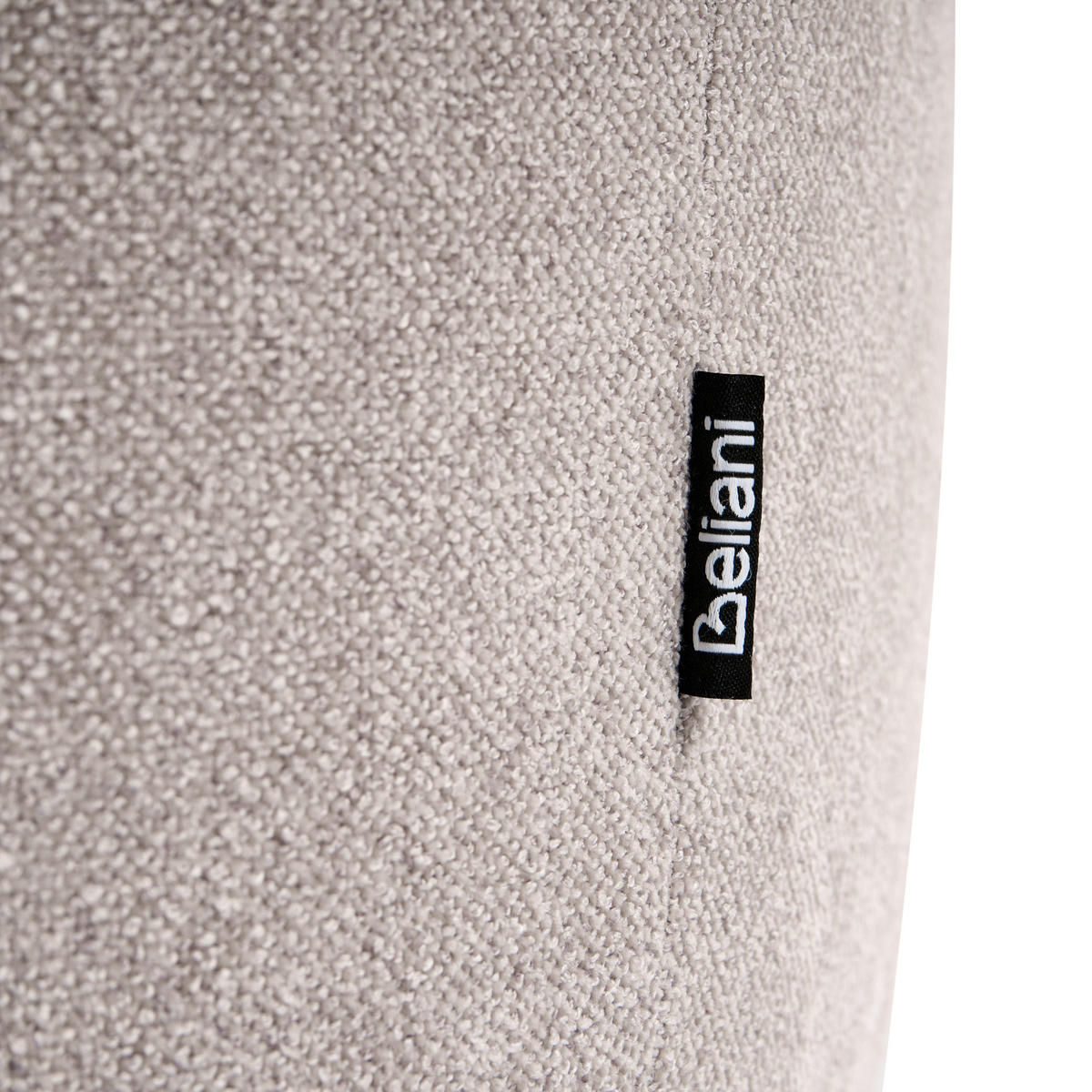 OTTOMANE Stoff Beige Hogbo - Beige, Textil (100/45/70cm) - Beliani