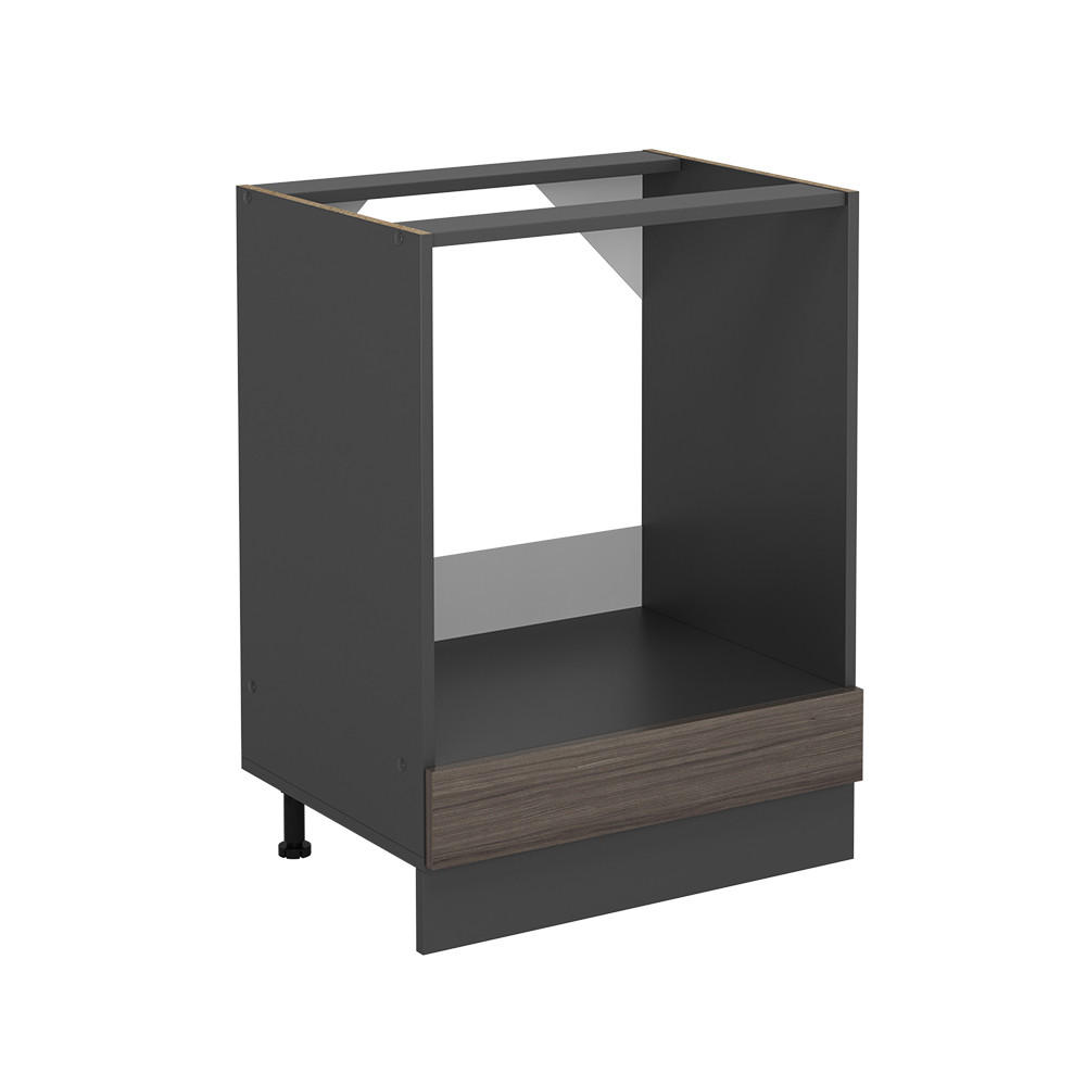 Anthrazit/Grau, Holzwerkstoff (60/81.6/46cm) - Vicco