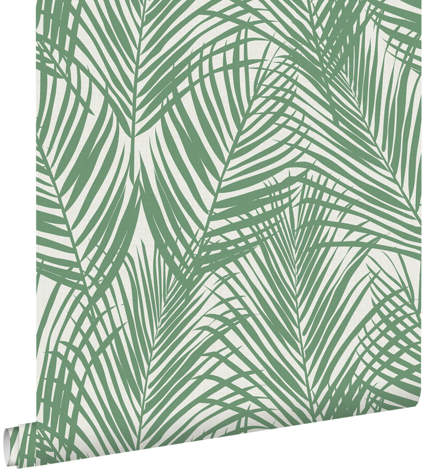 TAPETE Palmenblätter 53 cm x 10.05 m - Grün, Papier (53/1000cm) - ESTAhome