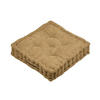 BODENKISSEN Dandy 45/45/10 cm - Beige, Textil (45cm)
