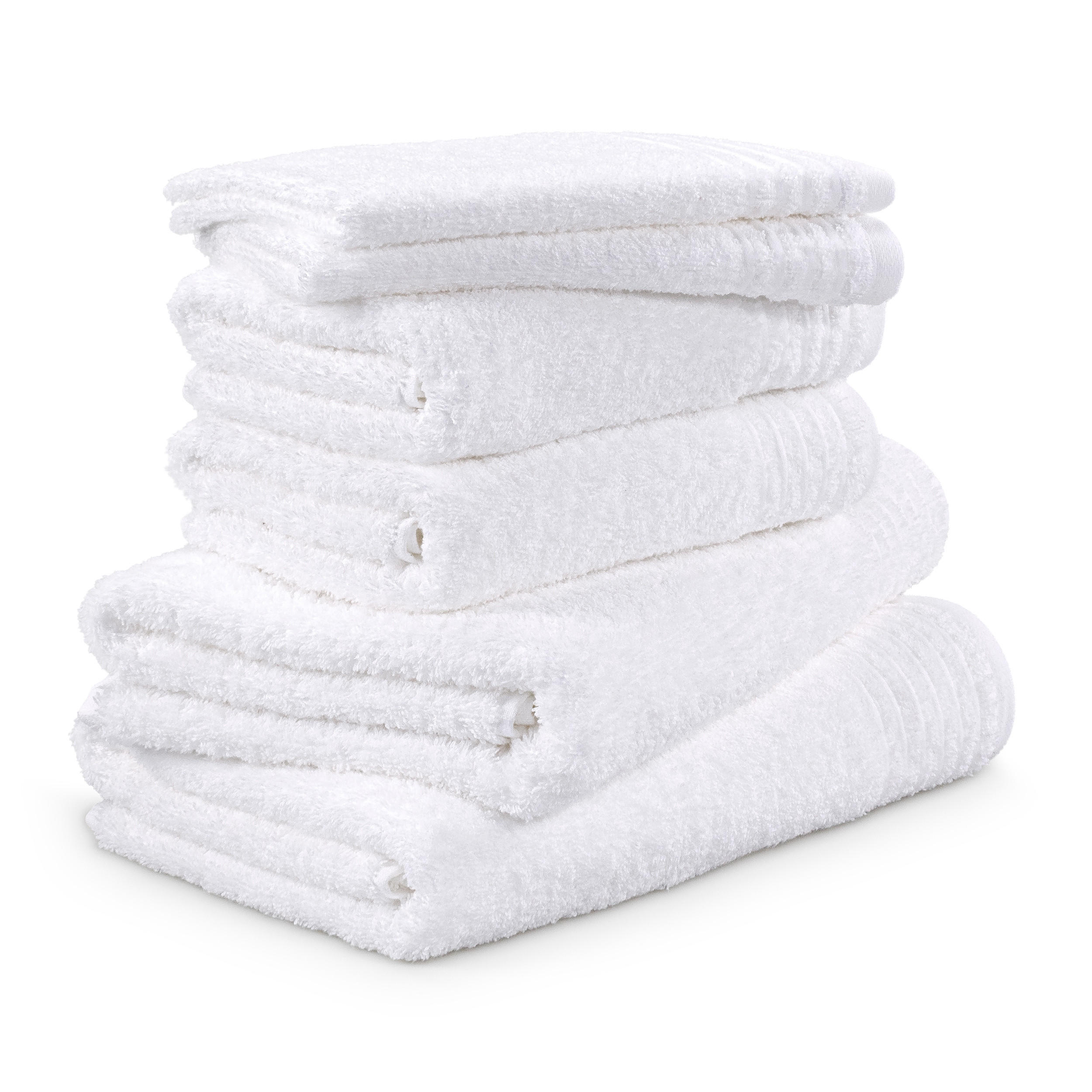 HANDTUCHSET NEW CLASSIC 6-TLG - Weiß, Textil (50/100cm) - MÖVE