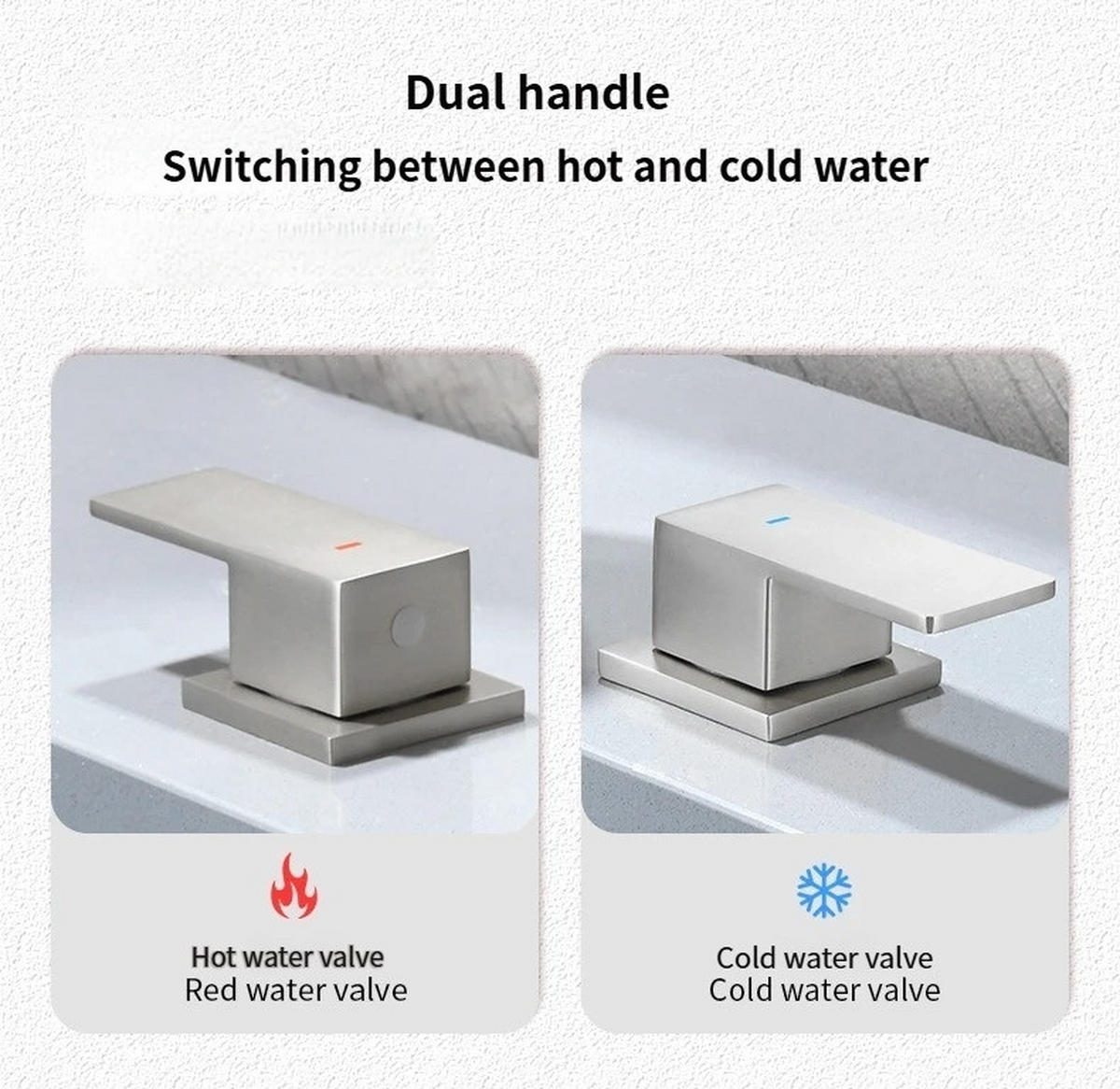 ARMATUR für Warm- und Kaltwasser – Gold – Vollkupfer-Konstruktion - Silberfarben, Metall (35/8.5/28cm)