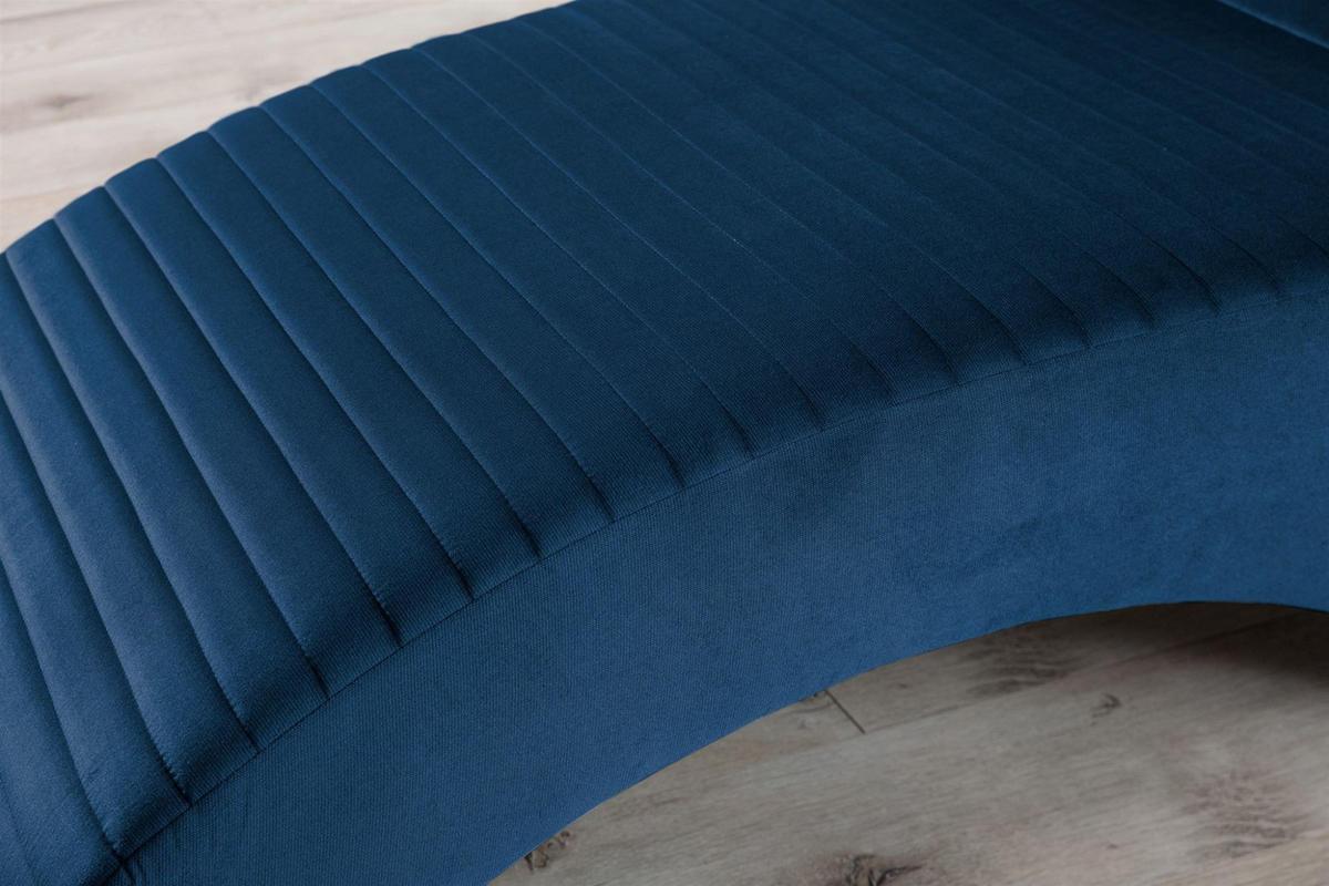 RELAXLIEGE Abramo In Kronos - Blau, Holzwerkstoff/Textil (73/80/170cm) - Fun Möbel