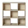 REGAL mit 9 Fächern - Apfelbaumfarben, Holzwerkstoff (29.5/92.5/92.5cm) - Calicosy