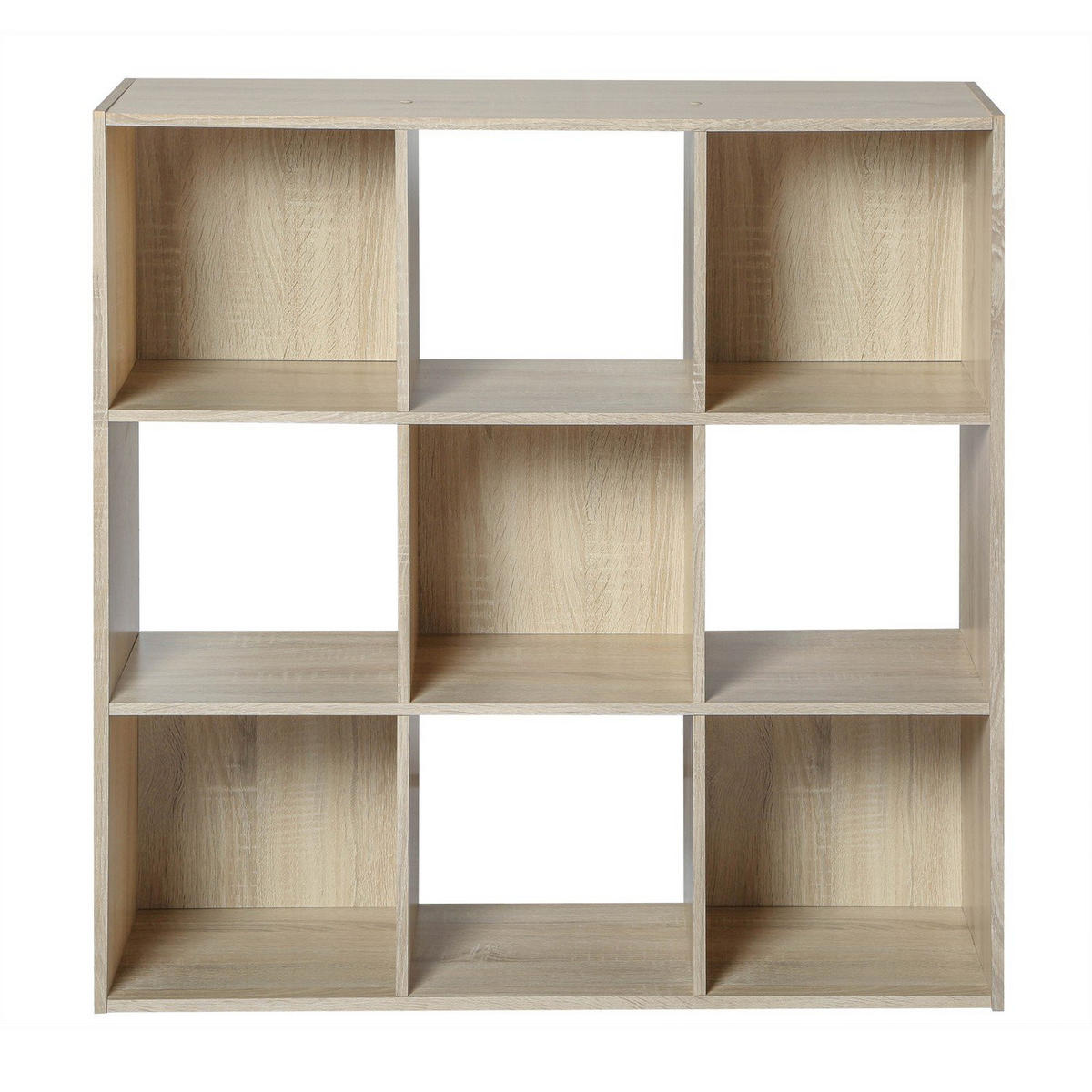 REGAL mit 9 Fächern - Apfelbaumfarben, Holzwerkstoff (29.5/92.5/92.5cm) - Calicosy