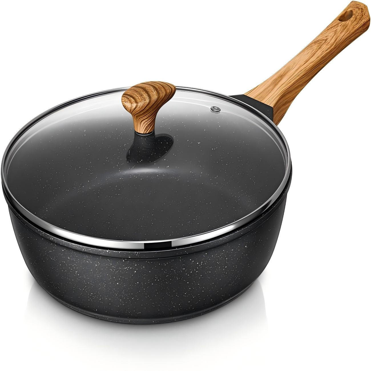 BRATPFANNE DP023 Schwarz - Schwarz, Metall (42/28/6cm) - D.Perlla