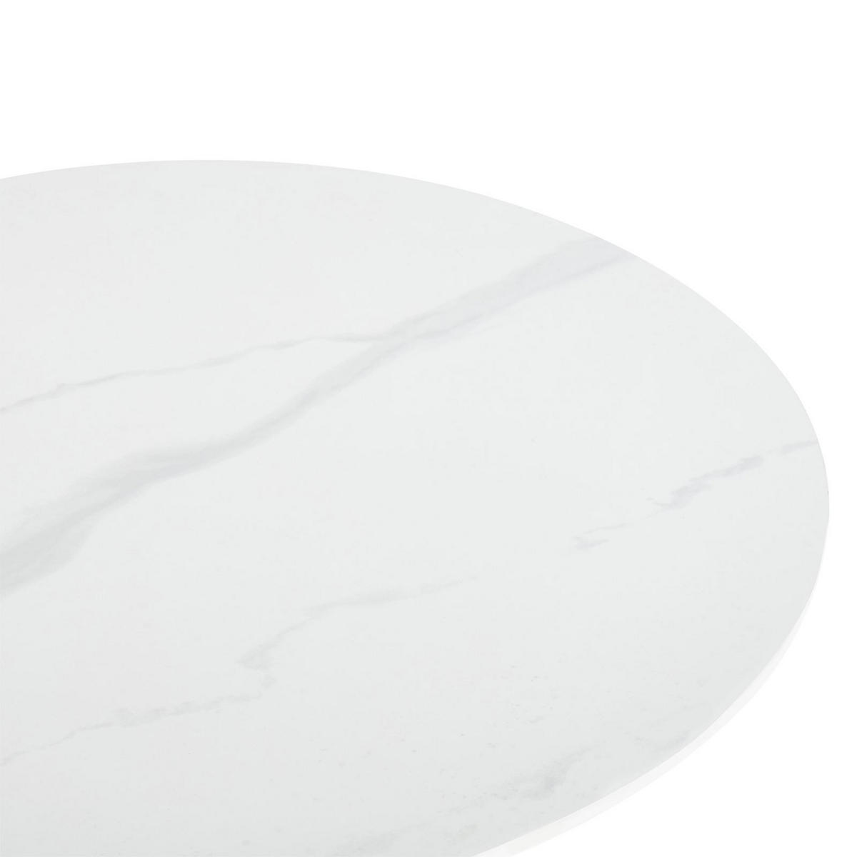 ESSGRUPPE LOIRE/NAVIA 3er Set weiß - Weiß, Metall - IDIMEX