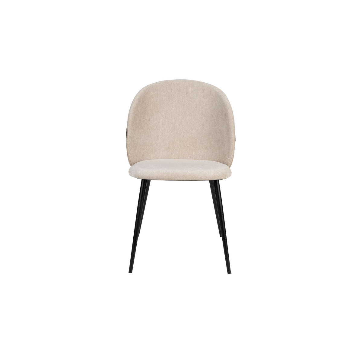 ESSZIMMERSTUHL Cozy Beige - 2 er Set - Beige, Holzwerkstoff (53/82/57cm) - Zuiver