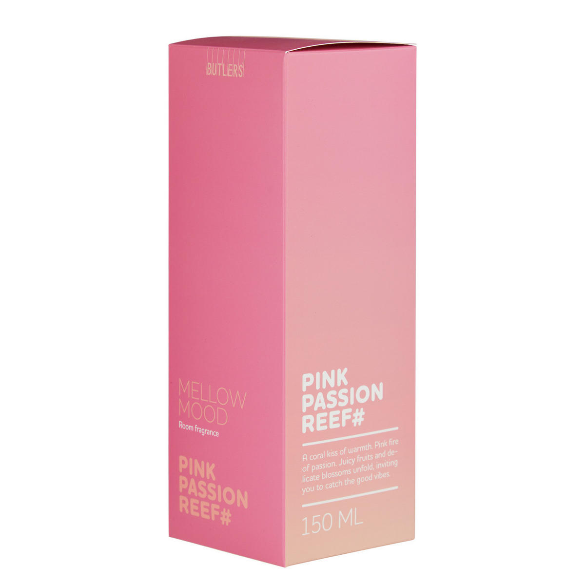 RAUMDUFT Mellow Mood Pink Passion Reef 150ml - Rot, Glas (7/21/7cm) - Butlers
