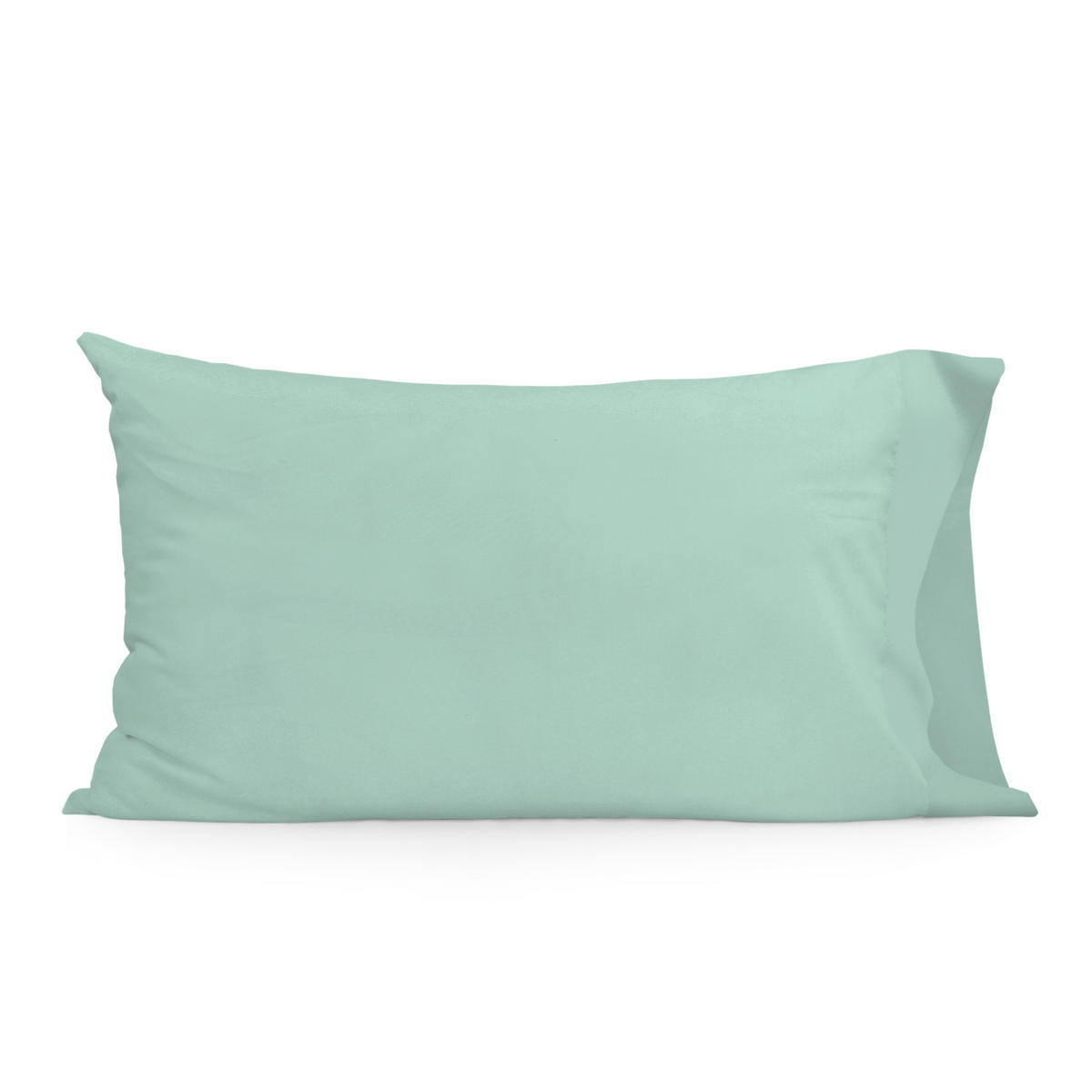 KISSENBEZUG basic 50x75 cm (x2) minze - Mintgrün, Textil (50/75cm) - Happy Friday