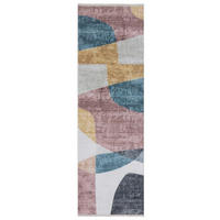 KURZFLOR-TEPPICH - Multicolor - 80 x 215 cm - Multicolor, Textil (80/215cm) - Tesso Living