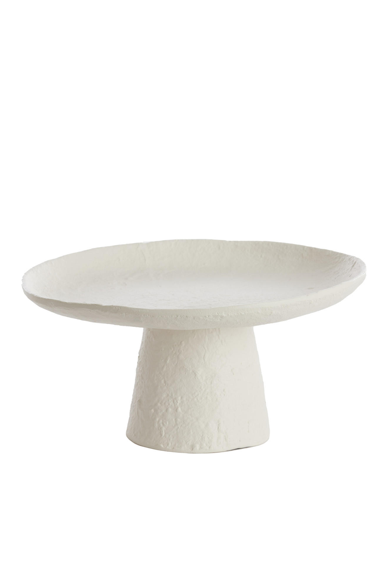 SCHÜSSEL Ota Weiß Ø31/16 cm - Weiß, Metall (16cm) - Light & Living