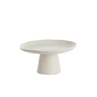 SCHÜSSEL Ota Weiß Ø31/16 cm - Weiß, Metall (16cm) - Light & Living