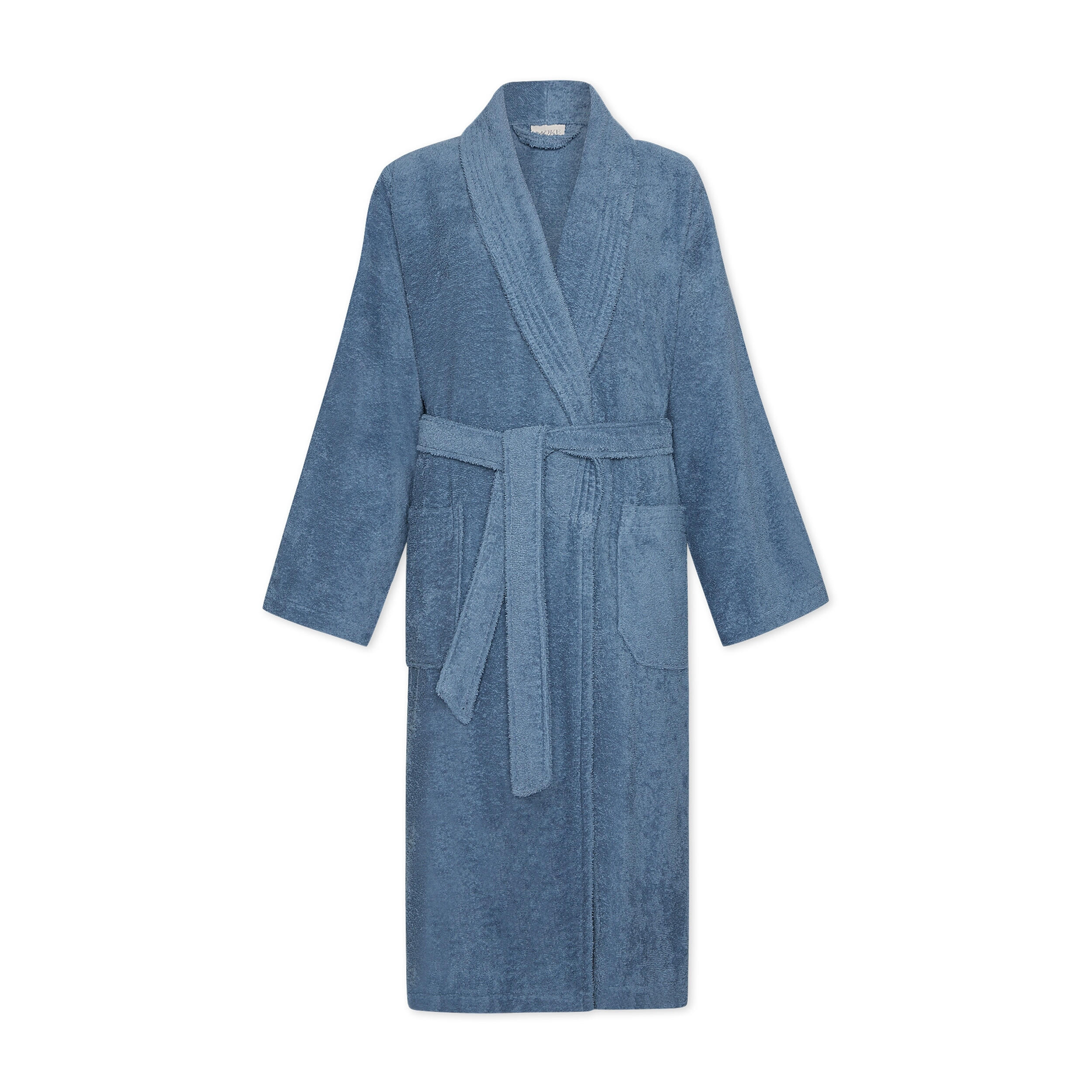 SCHALKRAGENMANTEL HOMEWEAR - Blau, Textil (XSnull) - MÖVE