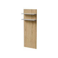 WANDREGAL Fiore 50 - Eichefarben/Grau, Holzwerkstoff (52/138/19cm) - MIRJAN24