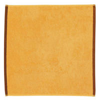ZWEIFARBIGES HANDTUCH Cara sonnenblumengelb 50 x 50 cm - Gelb, Textil (50/50cm) - Winkler