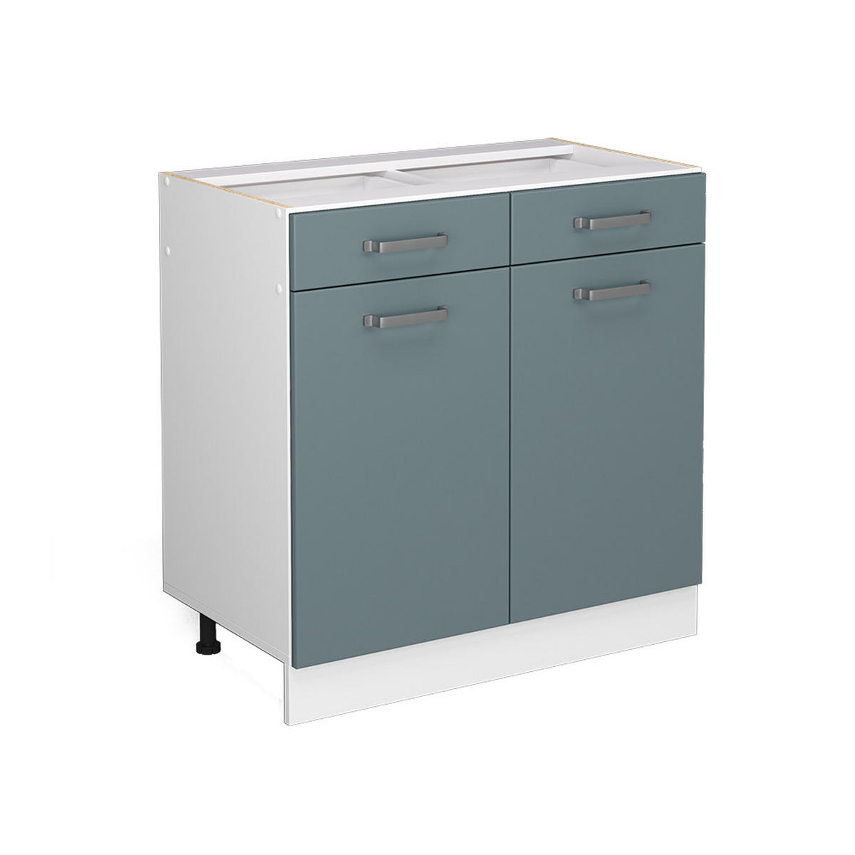 KUCHYŇSKÁ DVÍŘKA R-Line Modrošedá - šedohnědá, kompozitní dřevo (79.2/70.8/1.6cm) - Vicco