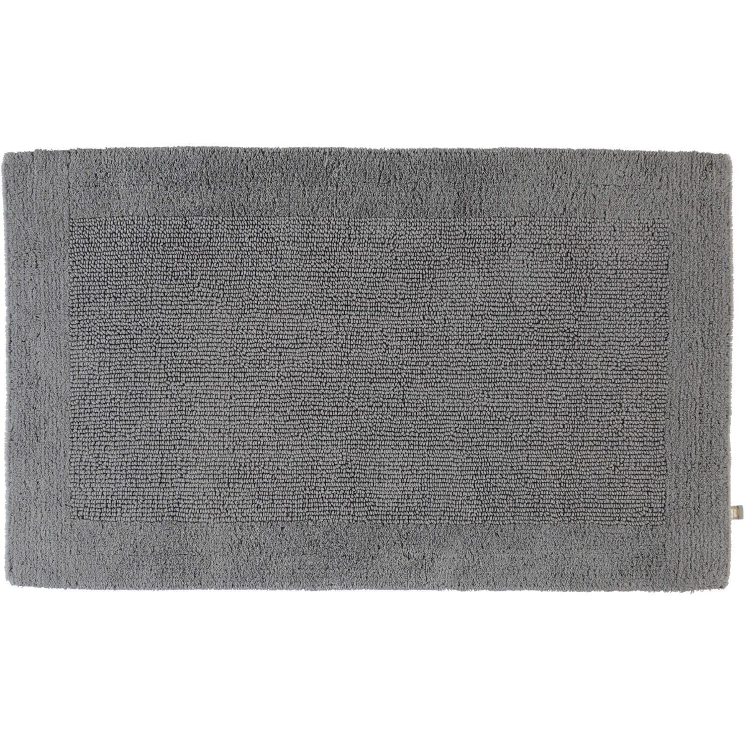 BADTEPPICHE PRESTIGE KIESEL - 85 - Grau, Textil (80/160cm) - Rhomtuft